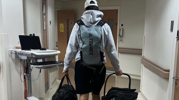 Daddy Ben vuelve a la cancha este fin de semana tras el nacimiento de su hijo. Foto: Instagram