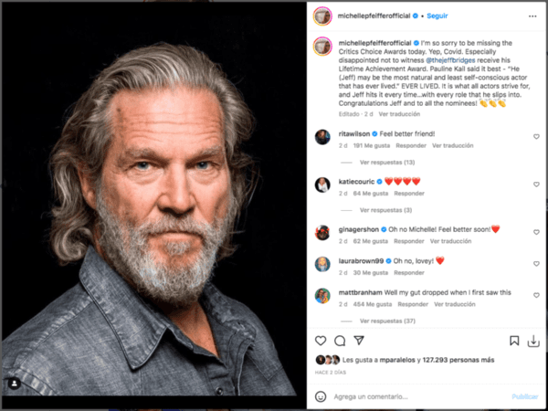 Brote de Covid-19 en los Globos de Oro sigue causando estragos.(Foto: Instagram)