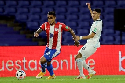 Darío Lezcano registra un total de cuatro goles con la selección de Paraguay. Foto: Getty Images.
