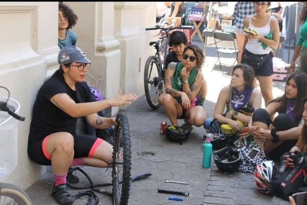 El taller de bicicletas será una de las actividades que se impartirán | Foto: Comunicaciones Cicletada de las Niñas