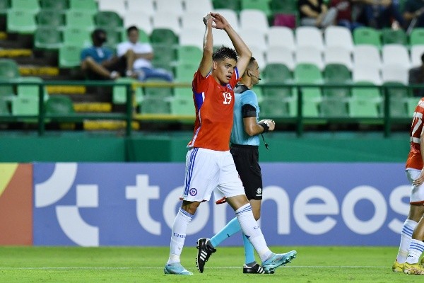 Vicente Conelli anotó el único tanto de Chile. | Foto: La Roja.
