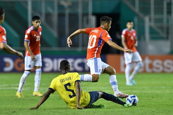 A pesar de no ser titular, Assadi igual tuvo poco más de 30 minutos de juego en el estreno de Chile en el Sudamericano Sub 20. | Foto: Nelson Ríos | Comunicaciones FFCH