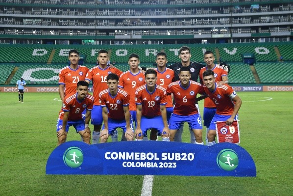 Chile sigue con opciones de clasificar en el Sudamericano Sub 20. Foto: Comunicaciones ANFP