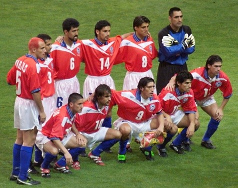 Fernando Cornejo en la Copa del Mundo de Francia 98&#039;. Foto: Archivo