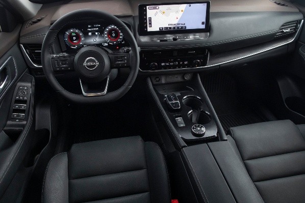 La Nissan X-Trail E-Power cuenta con una pantalla principal de 12,3 pulgadas.