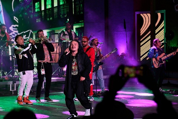 Santa Feria en el cierre del Festival. Foto: Agencia Uno