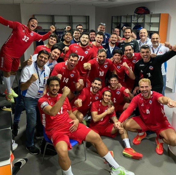 Chile celebra su paso a la final de la Copa de los Presidentes. | Foto: Instagram