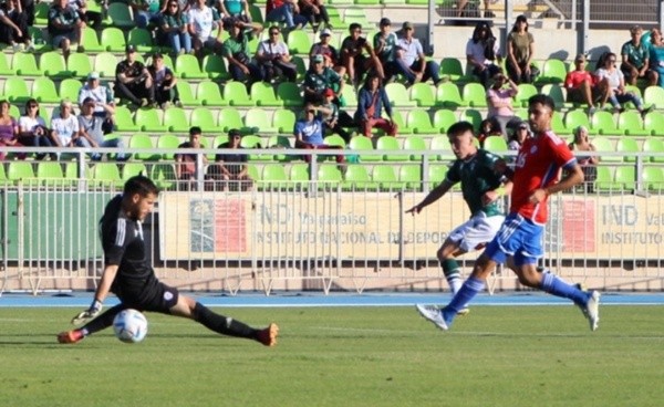 La Roja Sub 23 cayó con Santiago Wanderers por 5-0. | Foto: Comunicaciones Santiago Wanderers