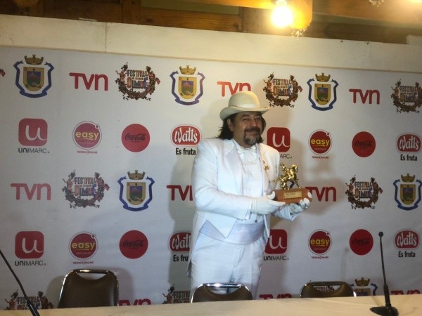 Bombo Fica y el reconocimiento del Patagua. Foto: Constanza Carpio