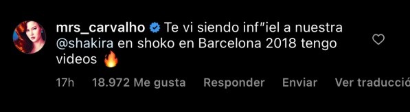 Michelle Carvalho amenaza con publicar video de Piqué siendo infiel a Shakira.(Foto: Instagram)