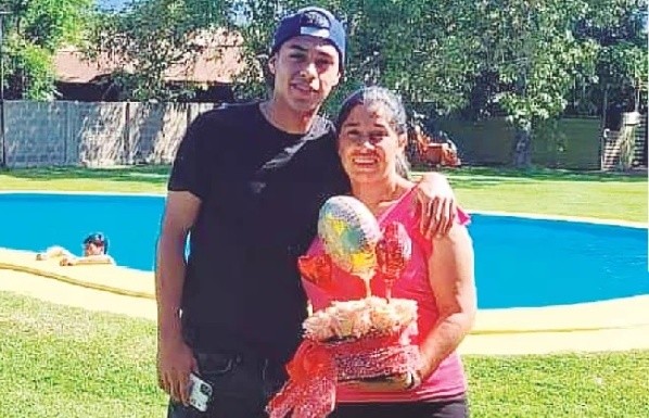 Darío Osorio y su mamá, Alicia (Foto: Lun)