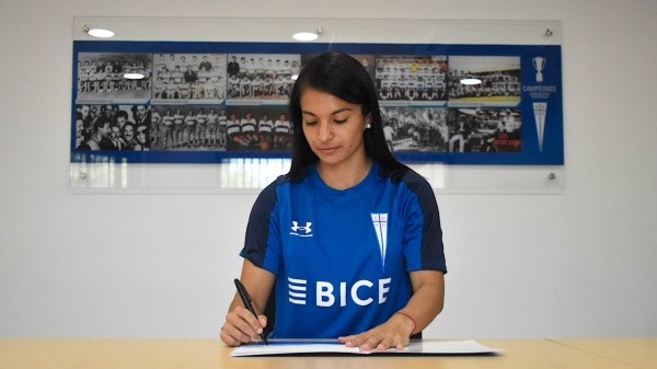 Yamila Pérez es una de las tres nuevas contratadas por las Cruzadas. | UC