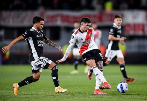 Enzo Fernández logró dos títulos con la camiseta de River Plate: Foto: Getty Images.