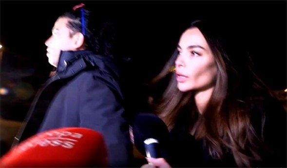 Joana Sanz a la salida de Brians 2 | Foto: Europa Press.