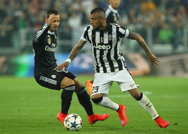 Arturo Vidal se hizo un nombre en Italia luego de ganar todo con la Juventus. | Foto: Getty Images.