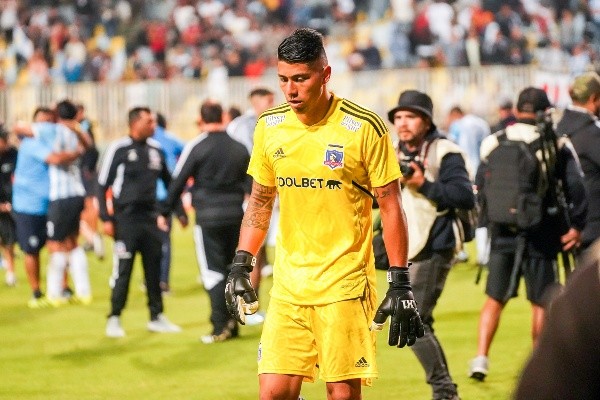 Brayan Cortés presentó molestias y puede quedar fuera del partido con Ñublense este lunes. Foto: Guille Salazar, RedGol.