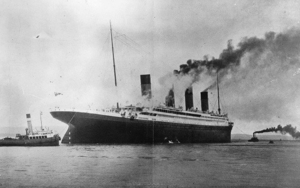 El Titanic antes de hundirse | Foto: Getty Images