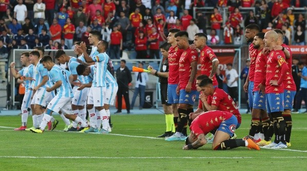 Magallanes y Unión Española se vuelven a encontrar tras la final de la Copa Chile. Ambos están en los últimos lugares, por lo que saldrán a matar o morir por el triunfo. Foto: Agencia Uno