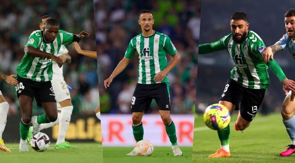 Carvalho, Luiz Felipe y Fekir pueden volver a jugar en el Betis. | Foto: Getty