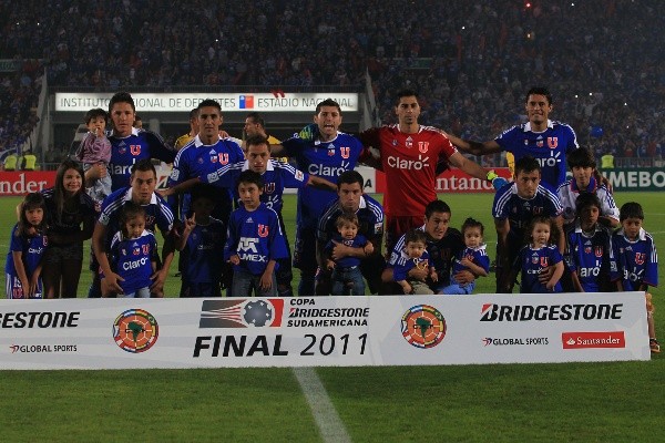 La U fue campeona de la Copa Sudamericana el 14 de diciembre de 2011. | Foto: Agencia Uno