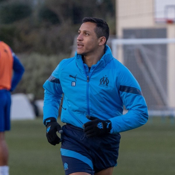Alexis Sánchez se gana los aplausos en Francia con su rendimiento (Foto: OM)