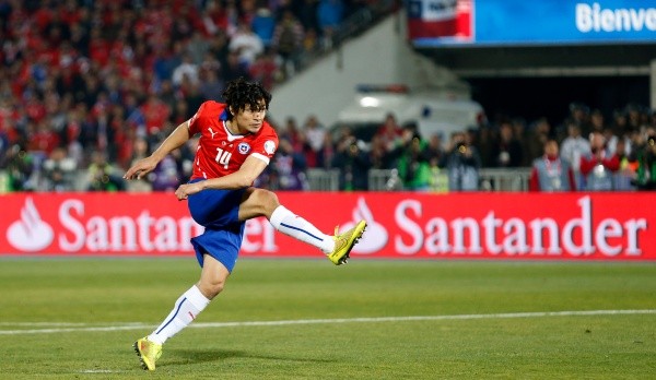 Matías fue parte del plantel de la Roja que ganó la Copa América de Chile 2015. | Foto: Agencia UNO.