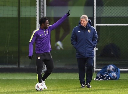 El delantero africano anotó en diez oportunidades con la camiseta del Manchester City. Foto: Getty Images.