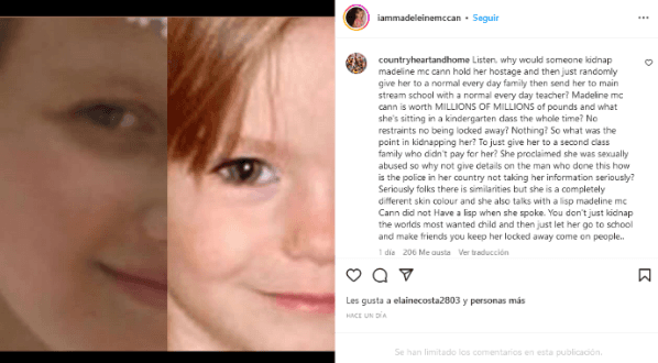 Instagram: @iammadeleinemccan