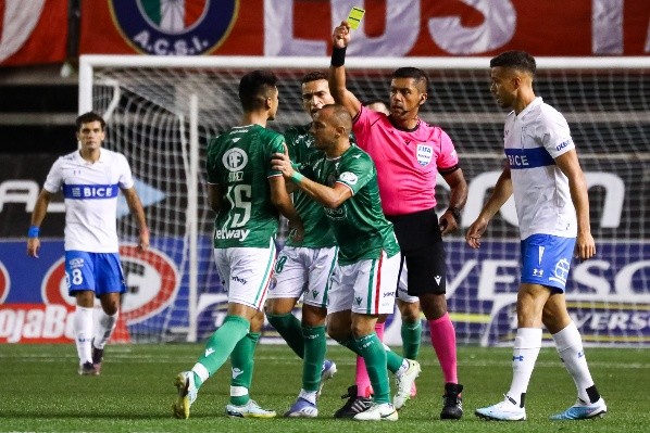 Nicolás Gamboa en el polémico Audax-UC
