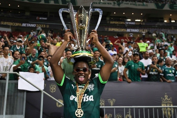 Endrick la rompió con el Palmeiras en 2022, pero no ha logrado destacar en 2023. Foto: Getty Images