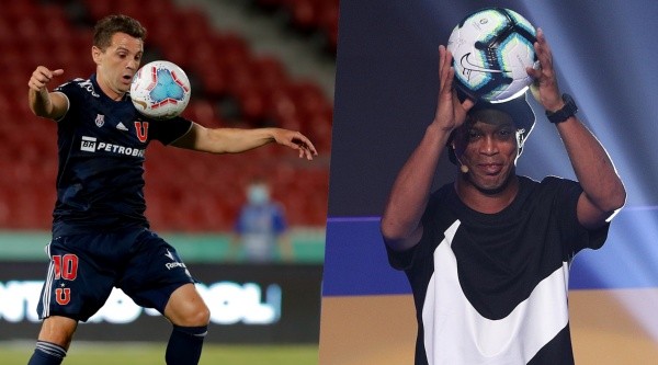 Montillo y Ronaldinho se lucirán en la Kings League. | Foto: Agencia Uno / Getty