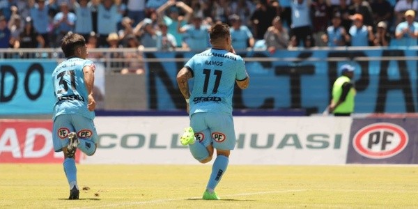 Ramos celebra su gol ante San Luis