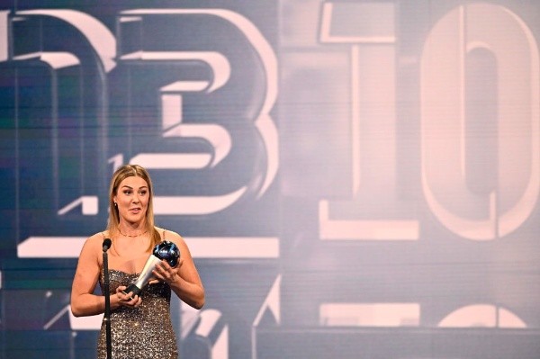 Mary Earps fue la ganadora del premio The Best a mejor arquera de la temporada 2022. | Getty Images