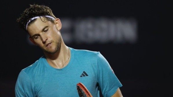 Dominic Thiem sigue sin despegar tras sus lesiones (Chile Open)