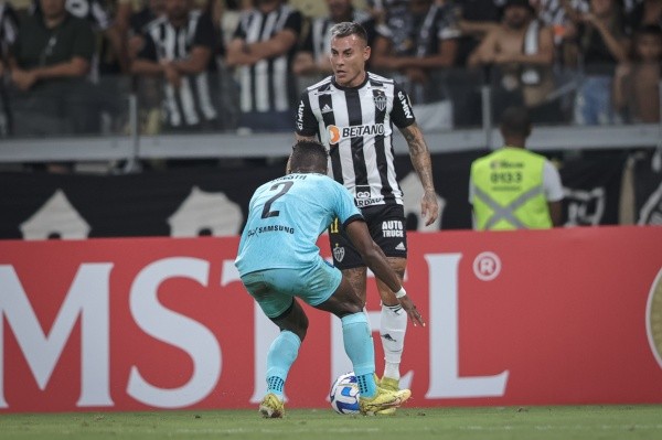 Eduardo Vargas entró encendido, pero falló cuando tuvo el gol en sus pies. Foto: Comunicaciones Mineiro.