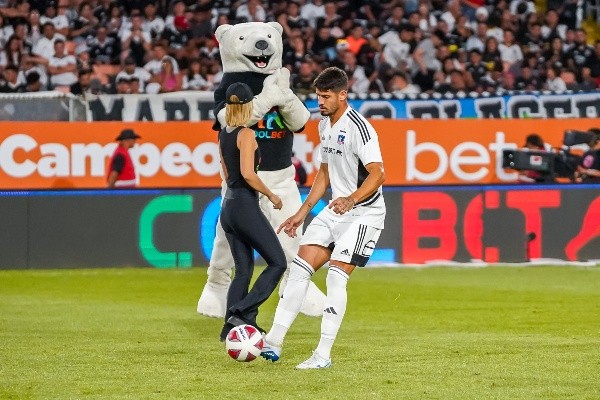 Matías de los Santos jugó algunos minutos en la victoria de Colo Colo sobre Ñublense. | Foto: Guillermo Salazar.