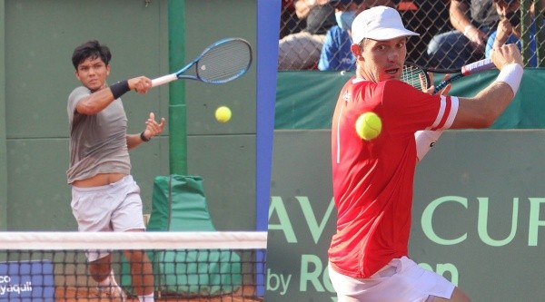 Matías Soto y Nicolás Jarry la rompieron en el Chile Open y siguen en competencia. | Foto: Agencia Uno