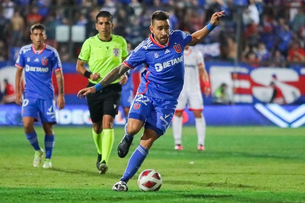 Zaldivia jugará su primer Superclásico con la camiseta de la U (Agencia Uno)