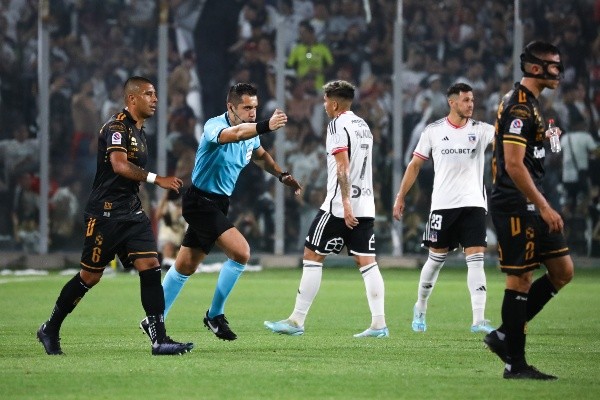 Garay arbitró a Colo Colo contra Coquimbo (Foto: Agencia Uno)