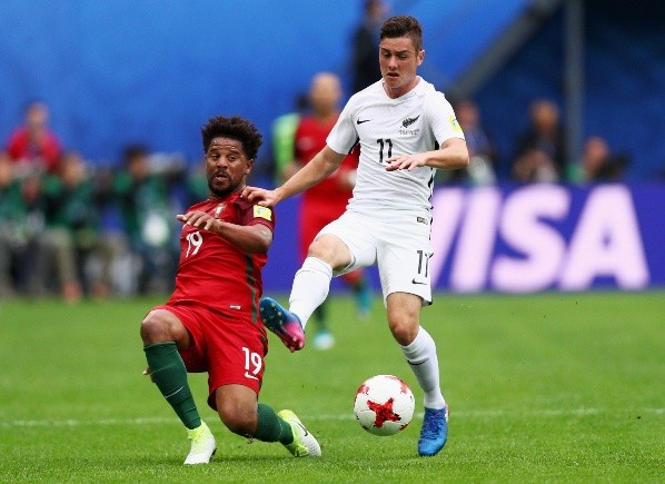 Marco Rojas ha tenido toda una vida ligada a la selección de Nueva Zelanda. | Foto: Getty Images.