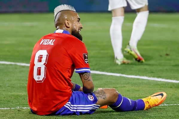 Arturo Vidal, otro que está pendiente a las novedades con la Roja. (Getty Images).
