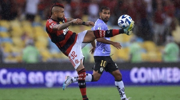 Arturo Vidal sigue siendo blanco de críticas en el Flamengo. Foto: Getty Images