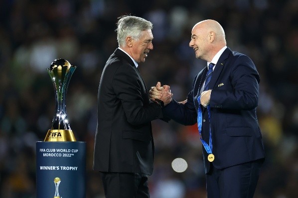 Gianni Infantino seguirá siendo el presidente de la FIFA hasta el 2027. | Foto: Getty Images.
