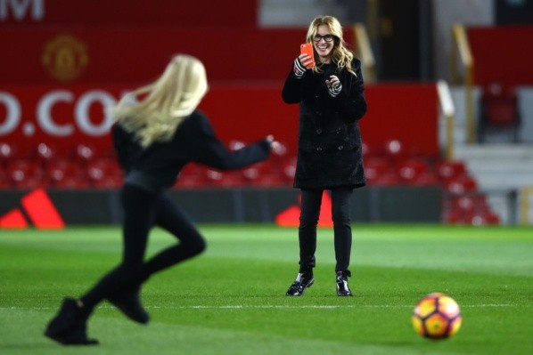 Julia Roberts es una declarada hincha del Manchester United. | Foto: Archivo.