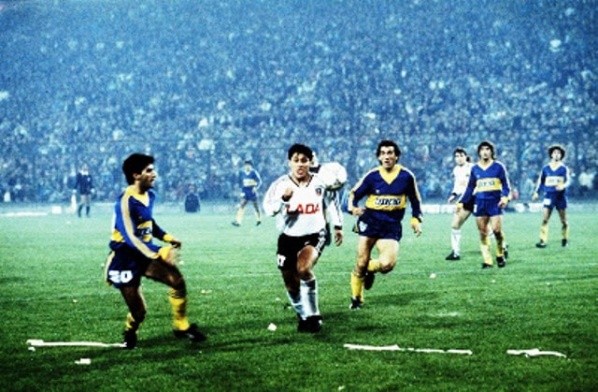 Colo Colo eliminó a Boca Juniors en las semifinales de la Copa Libertadores 1991. | Foto: Archivo.