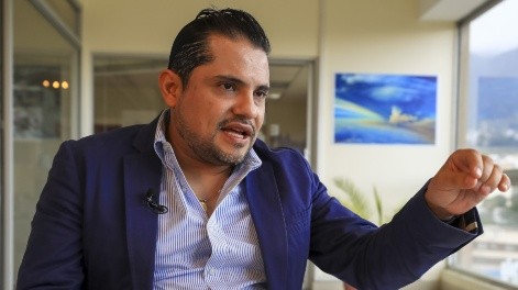 Santiago Barragán, abogado y miembro de la Federación Ecuatoriana de Fútbol. Foto: Archivo.
