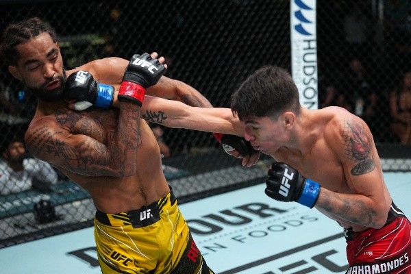 Ignacio Bahamondes se mantiene en la cartelera del UFC 287. Foto: Getty Images