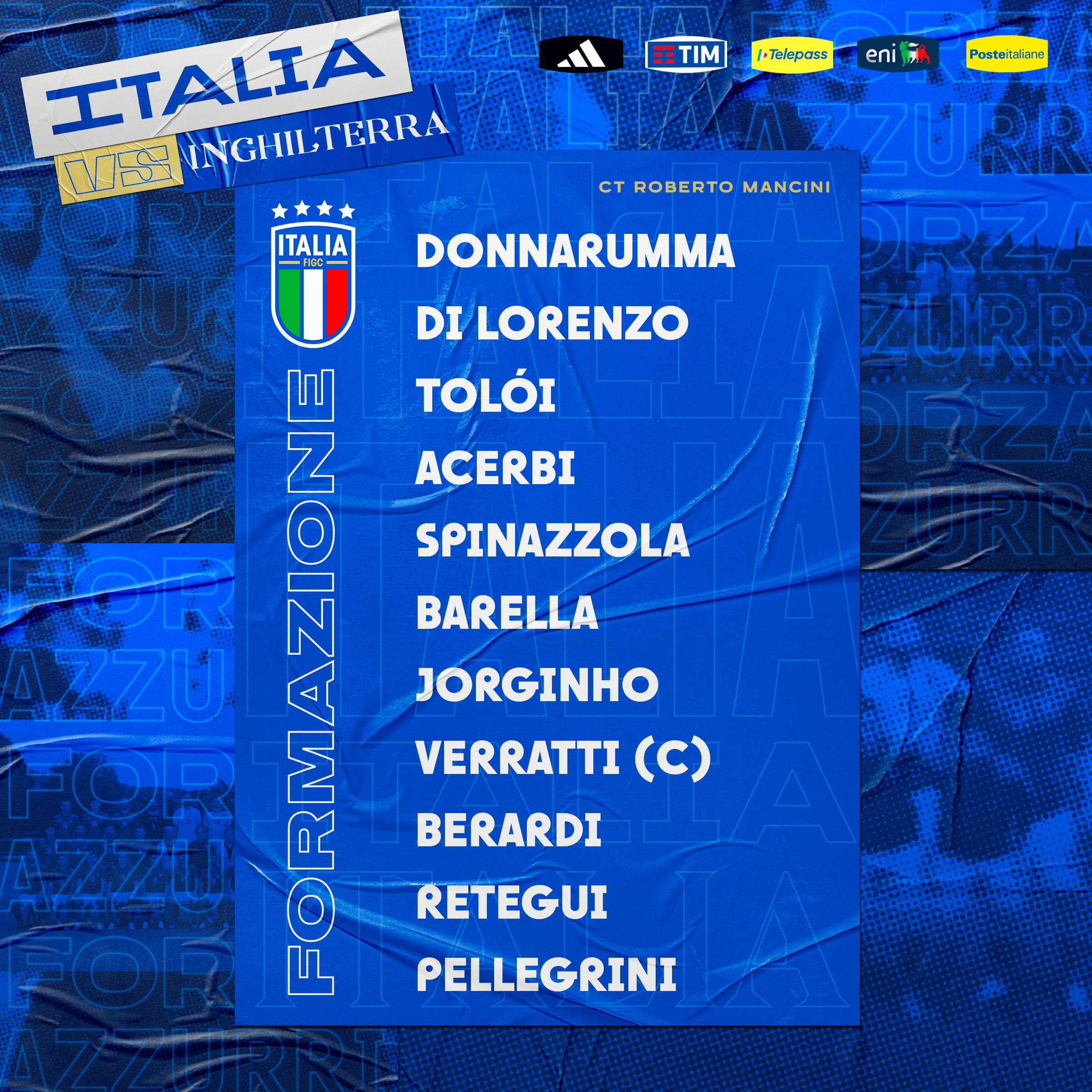 Italia confirmó formación para enfrentar a Inglaterra con el argentino Retegui entre los titulares: el nuevo Batistuta… de la Azzurra.