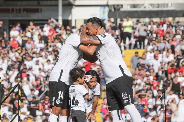 Mati Fernández y Esteban Paredes