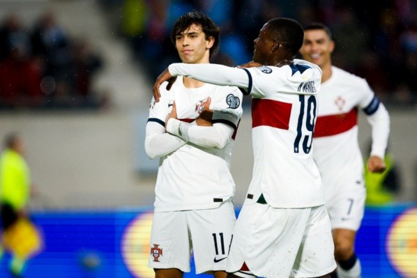 Joao Félix celebra su gol ante Luxemburgo (Foto: Selección Portugal)